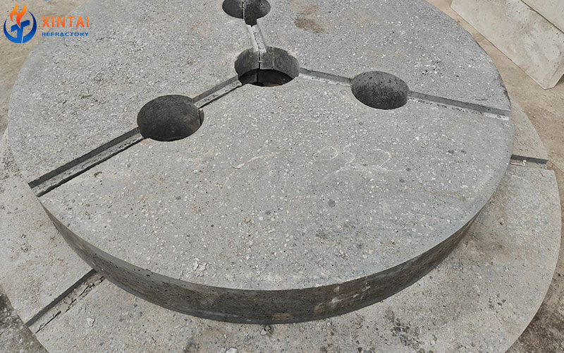 Production of Precast Electric Furnace Roof Shapes